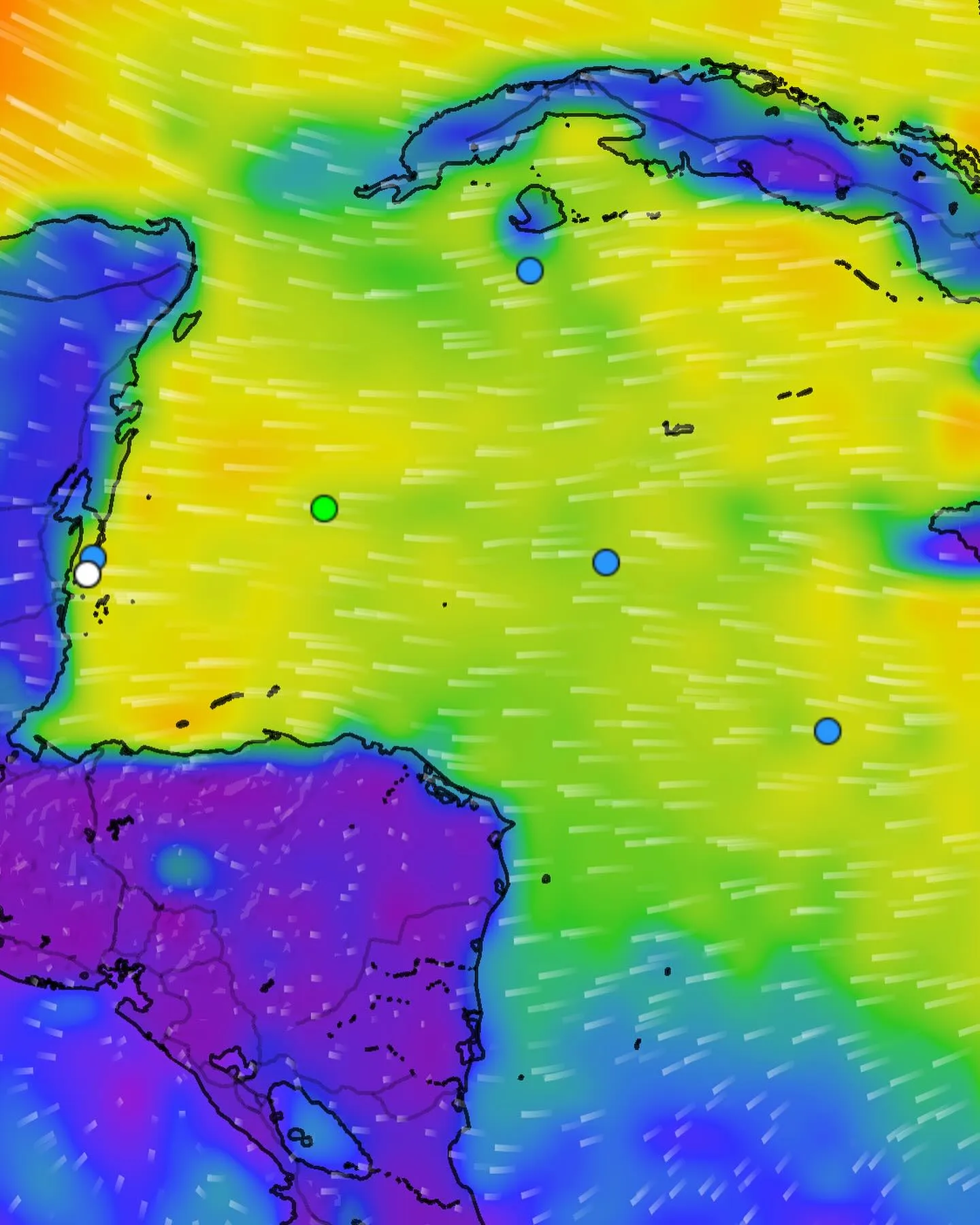 Watching the weather for a window out of Belize. Watching the weather for a window out of Belize.