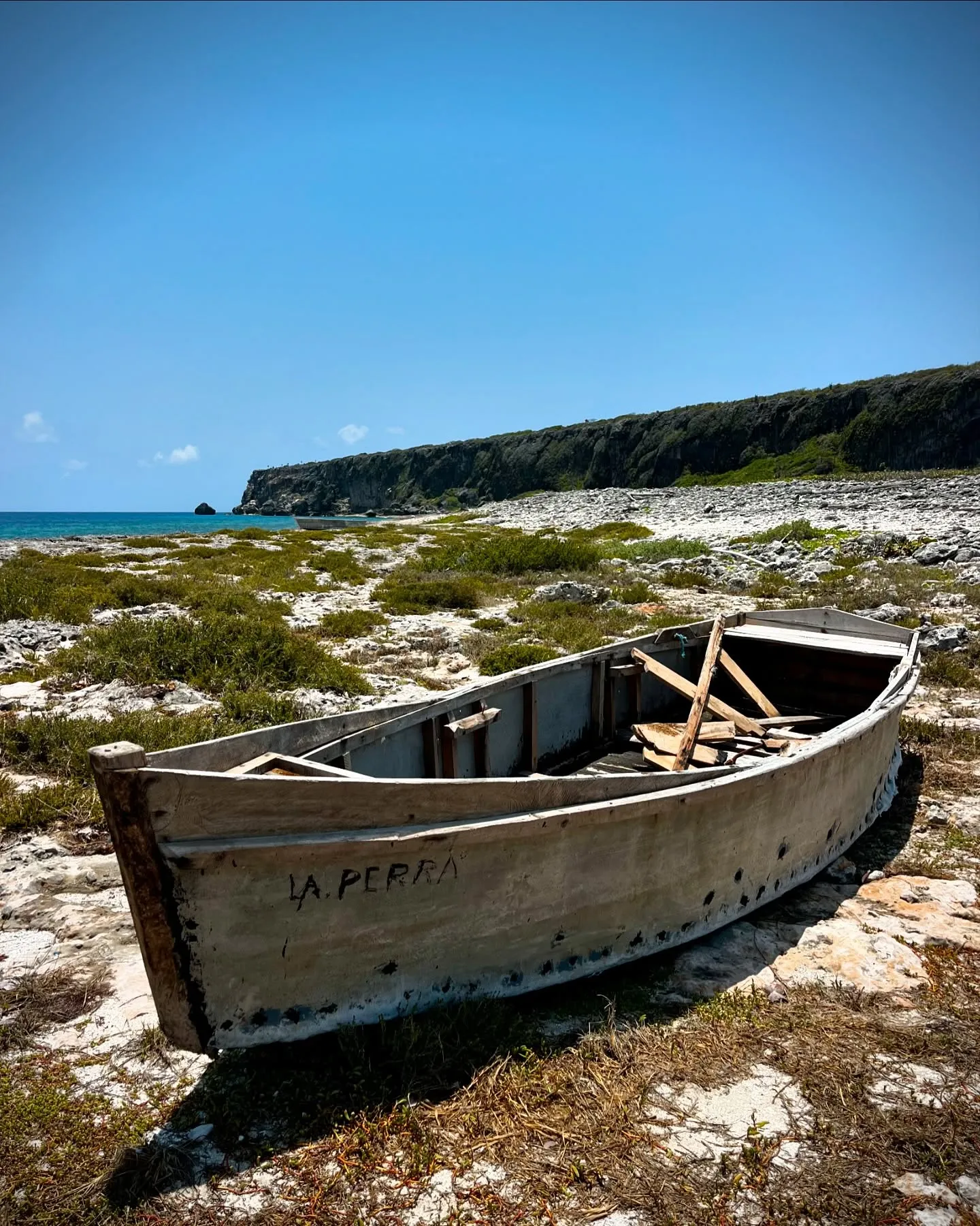 Refugee rafts on Cayman's remotest shore. Refugee rafts on Cayman's remotest shore.