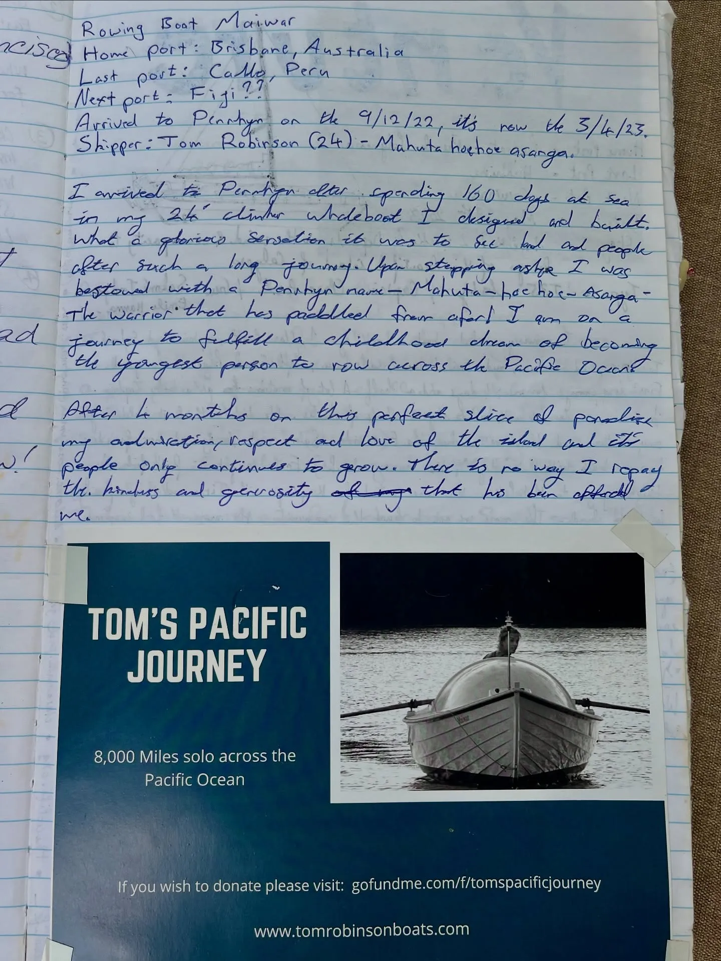 The amazing Tom Mahuta Robinson. The amazing Tom Mahuta Robinson.