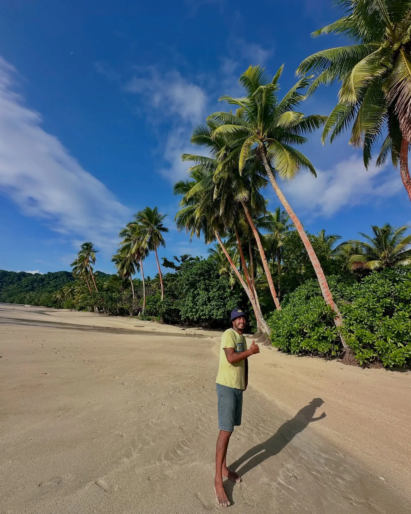 A thumbs up from the beach. A thumbs up from the beach.