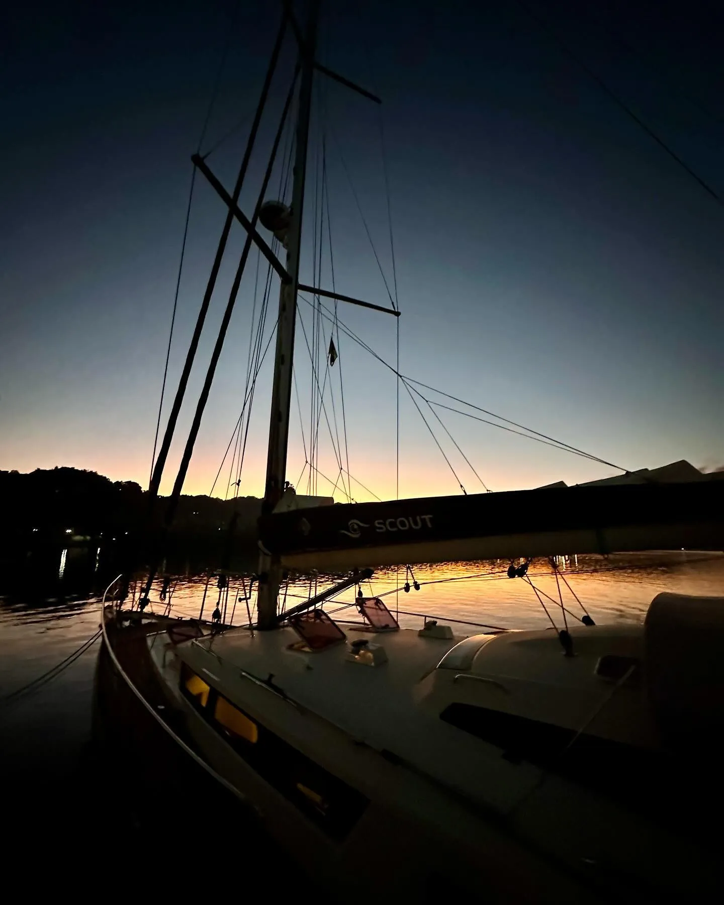 Dusk at Port Antonio Marina