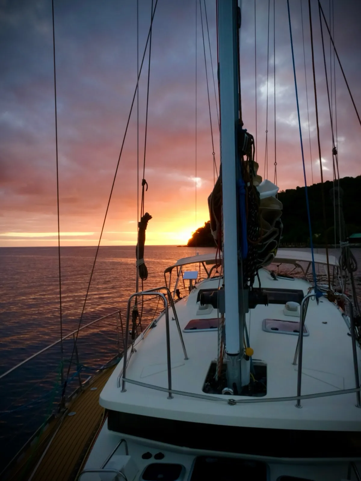 Back out on the water, and a friendly welcome in Koro. Back out on the water, and a friendly welcome in Koro.