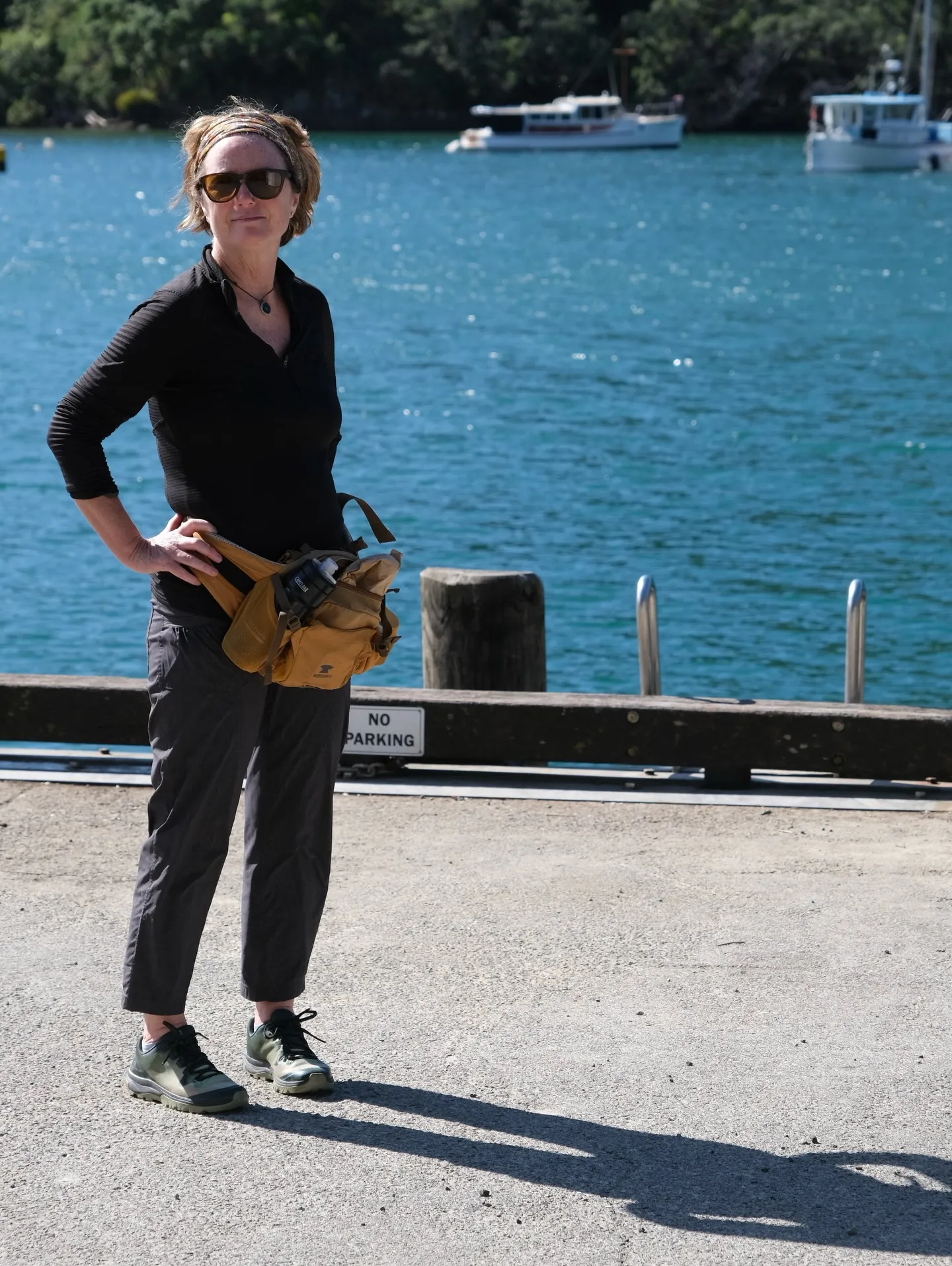 Ready for a day ashore at Port Fitzroy. Ready for a day ashore at Port Fitzroy.