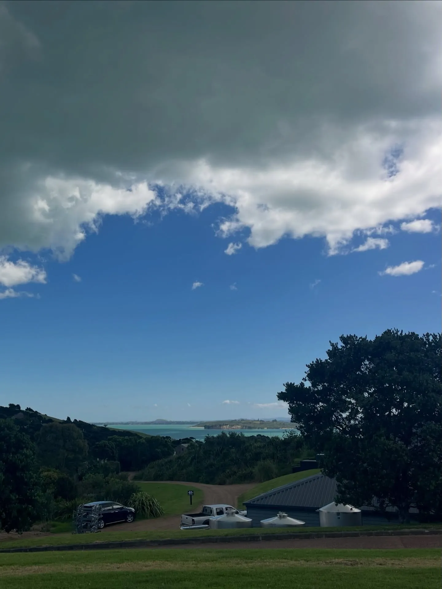 Clouds gathering over the gulf. Clouds gathering over the gulf.