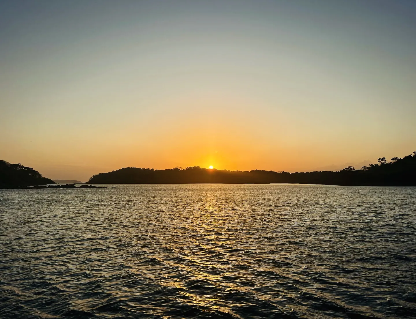 Another beautiful Panamanian sunset. Another beautiful Panamanian sunset.