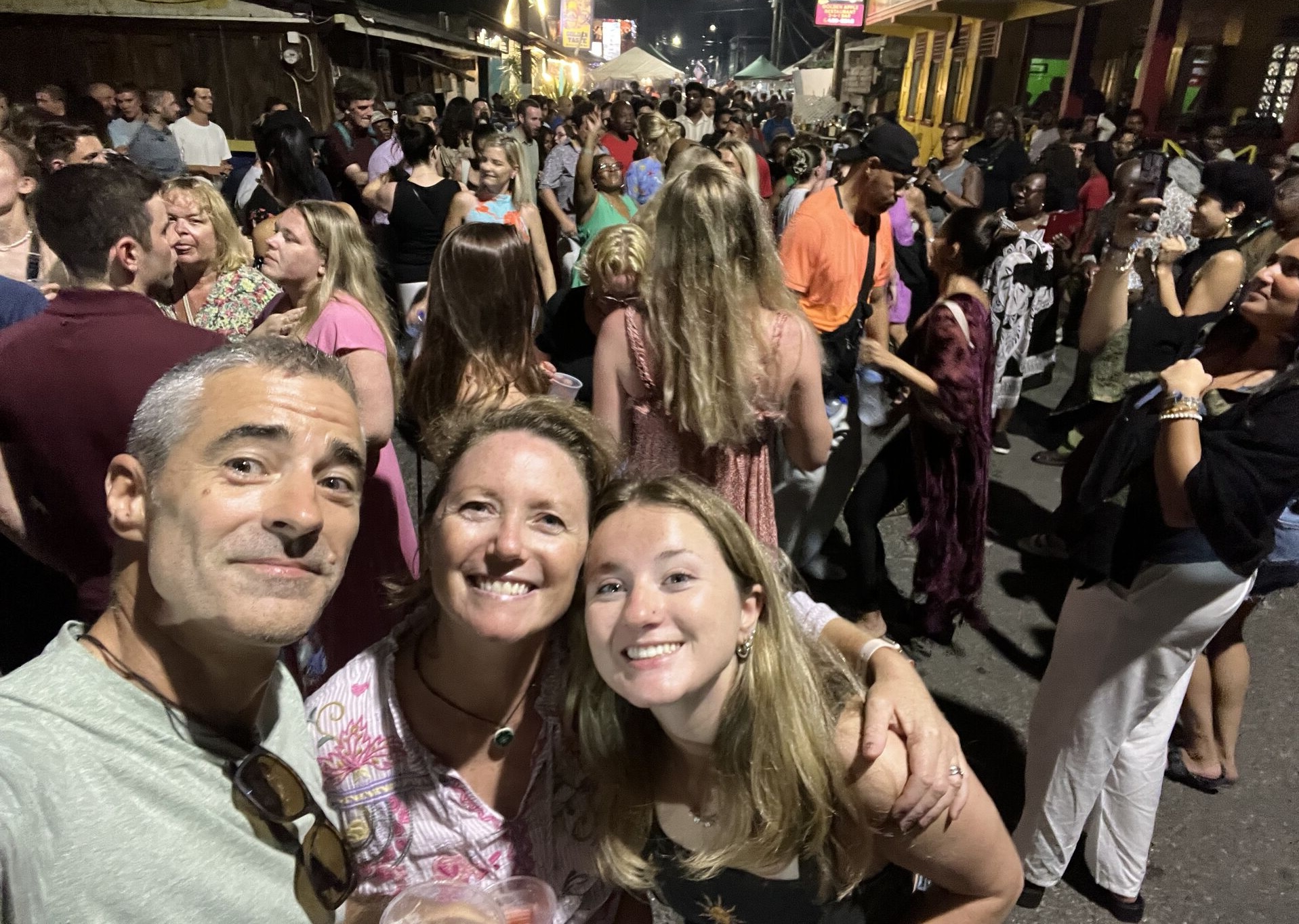 Friday Fish Fry street party at Gros Inlet, St Lucia.