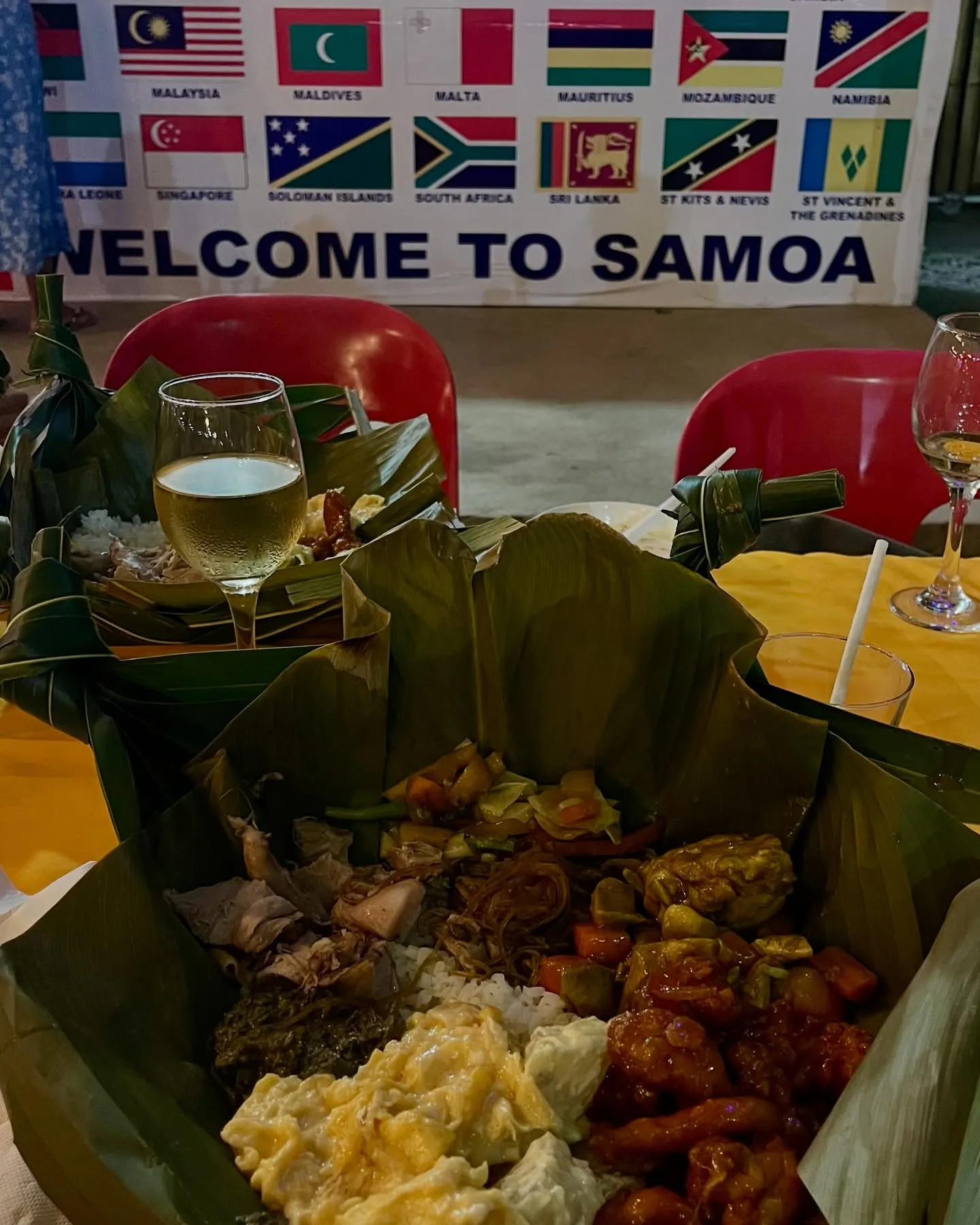 Farewell Samoa.