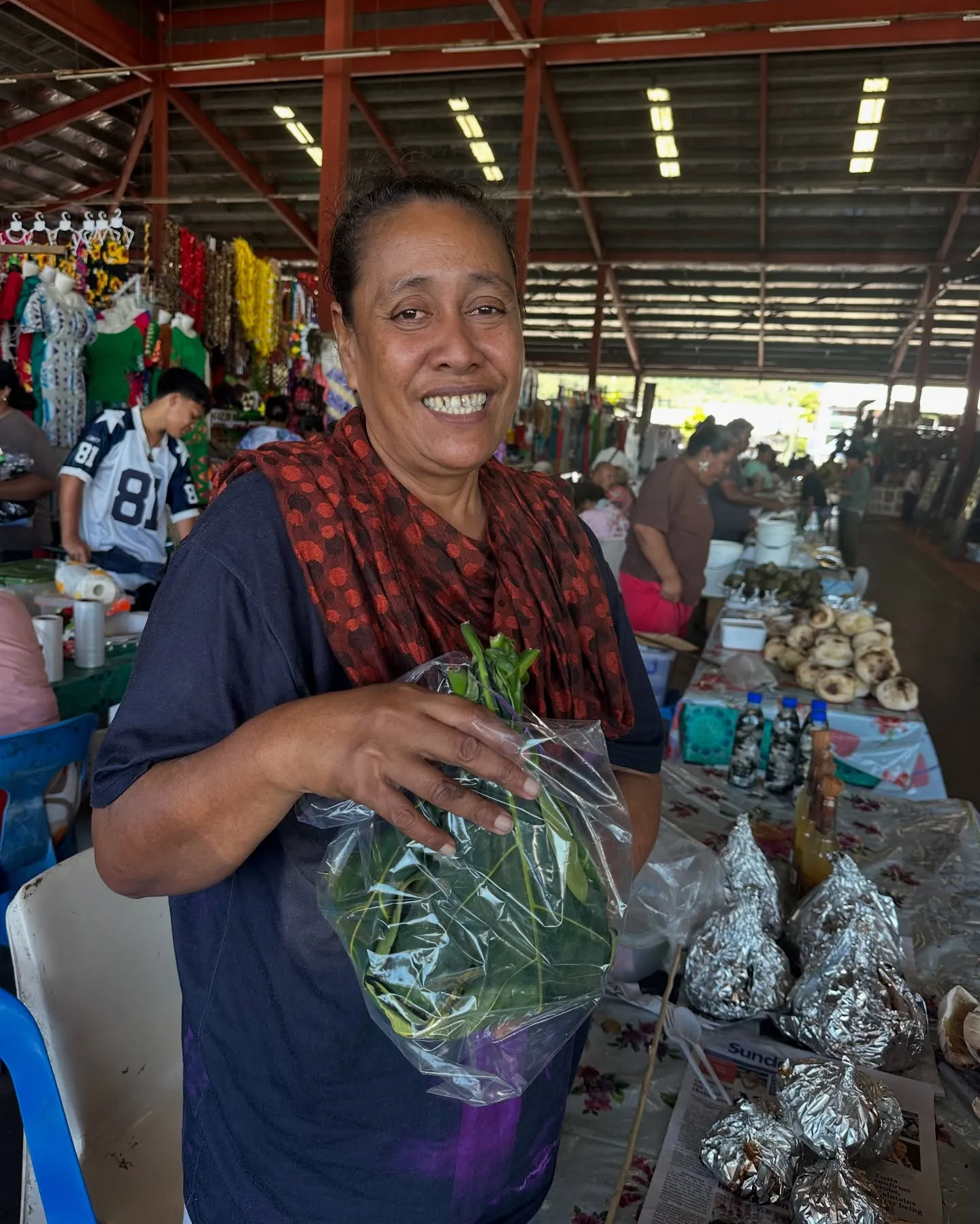 Fresh greens, with a smile.