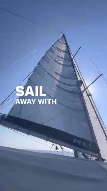 Back under sail. Back under sail.
