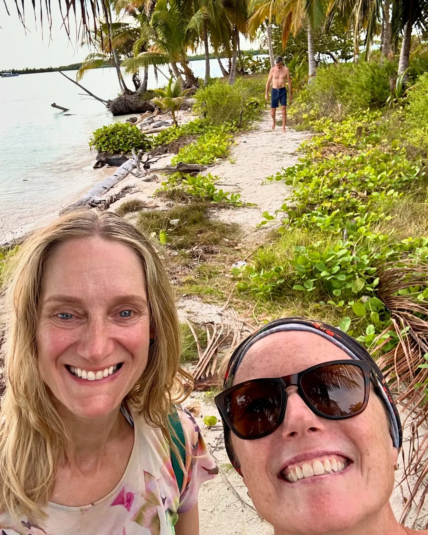 Beachcombing selfies. Beachcombing selfies.