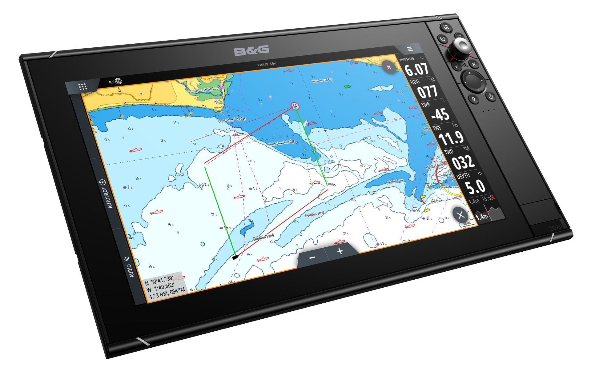 B&G Zeus 3S, 12" Chartplotter